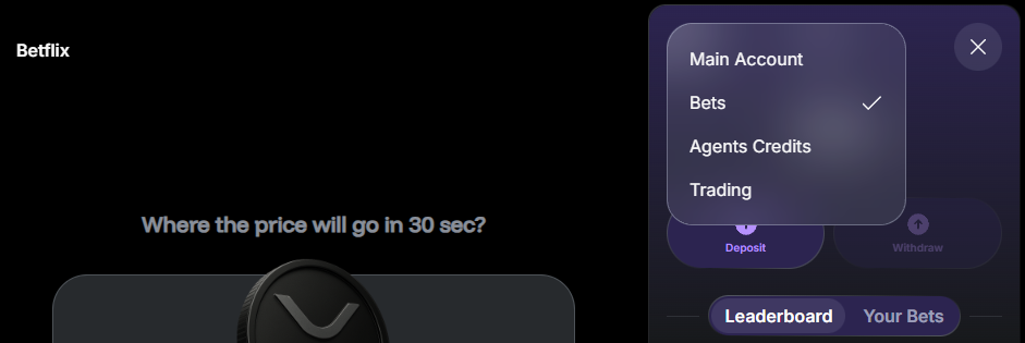 Switch between wallets in Warden